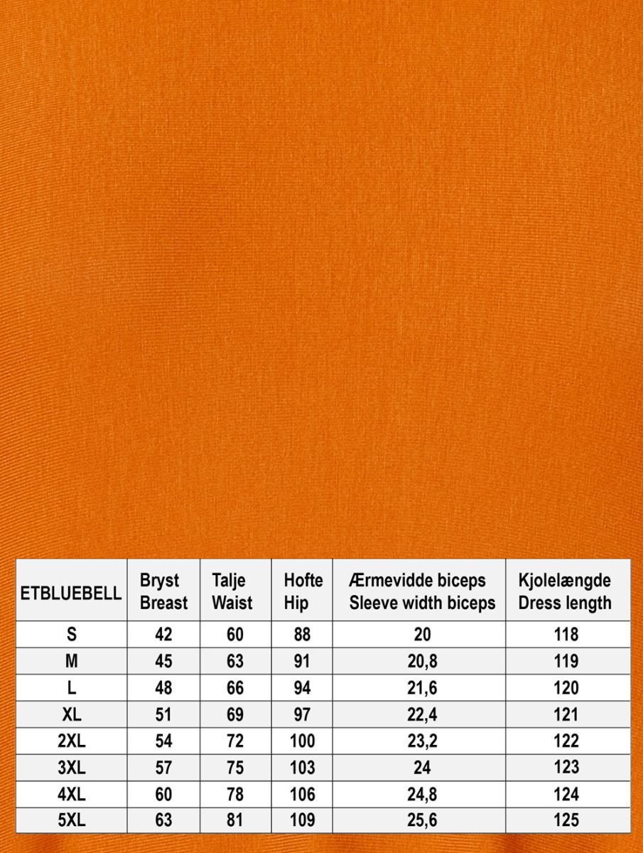 etBluebell Basic Burned Orange (detalje)