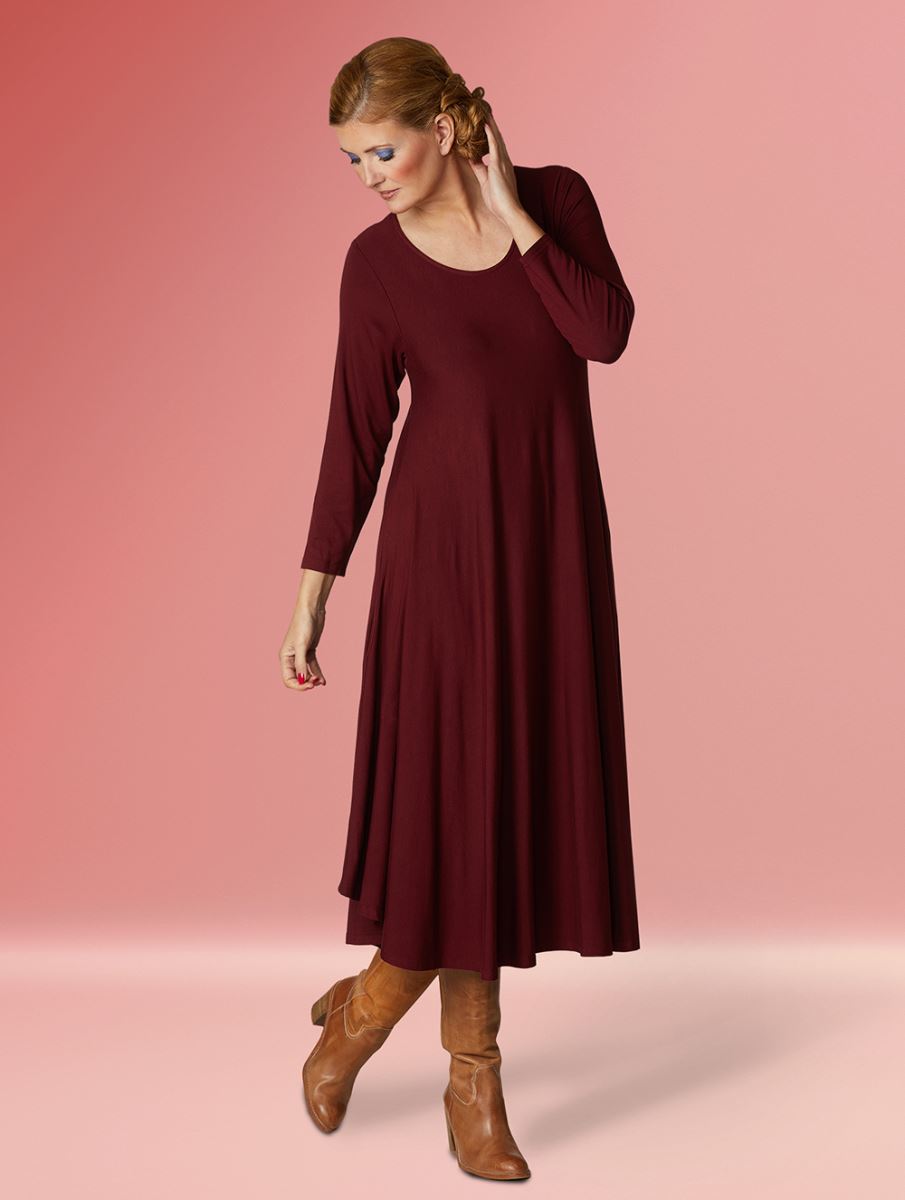 etBluebell Basic Longsleeve Dark Cherry
