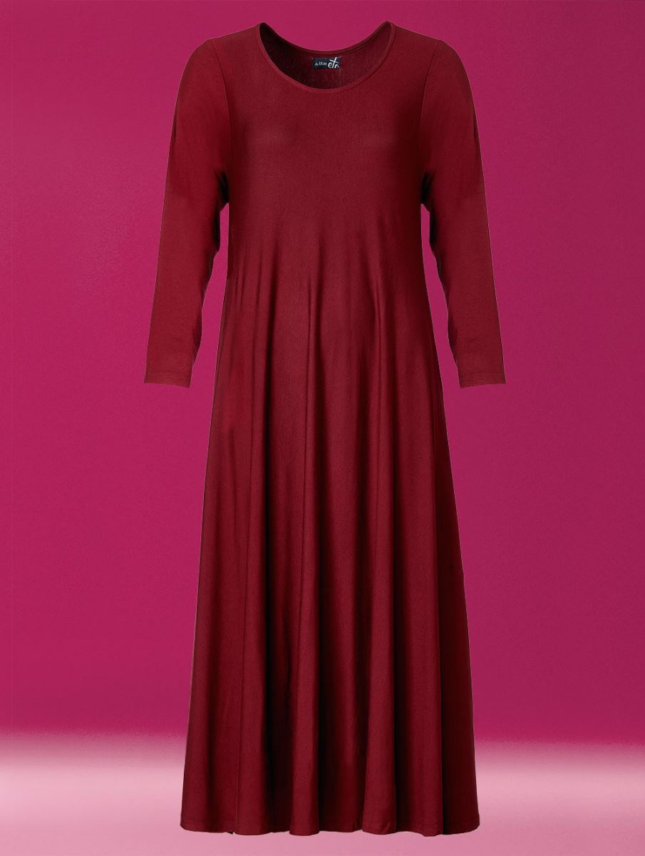 etBluebell Basic Longsleeve Dark Cherry  (August)