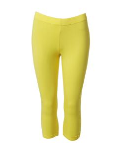 Leggings Short Yellow