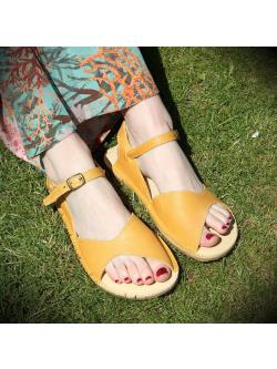 Grnbein sandal - Gul