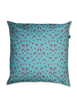 Pude - pudevr - Mint/Lobster flamingoprint