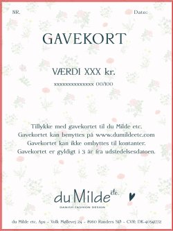 Gavekort