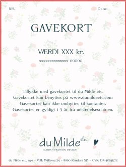 Gavekort