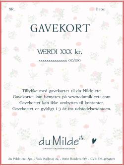 Gavekort