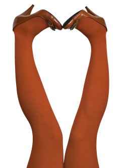 du Milde tights 60 den Burned Orange