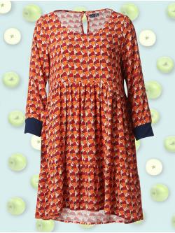 Etviolas Orange Tunic