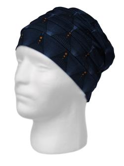 En turban af krlighed - Bl/Orange