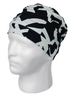 En turban af krlighed - Sort/Creme