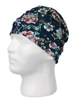 En turban af krlighed - Mrk Petrol/Grn/Bordeaux/Turkis