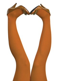 du Milde tights 60 den Pumpkin