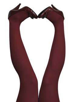 du Milde tights 60 den Dark Cherry