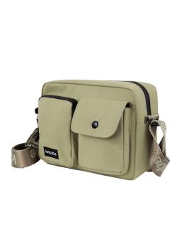 Kintobe skuldertaske model Miles - Sage Green