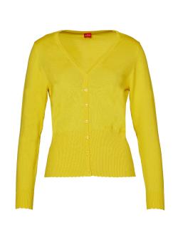 HEART cardigan Yellow