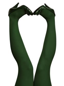 du Milde tights 60 den Bottlegreen